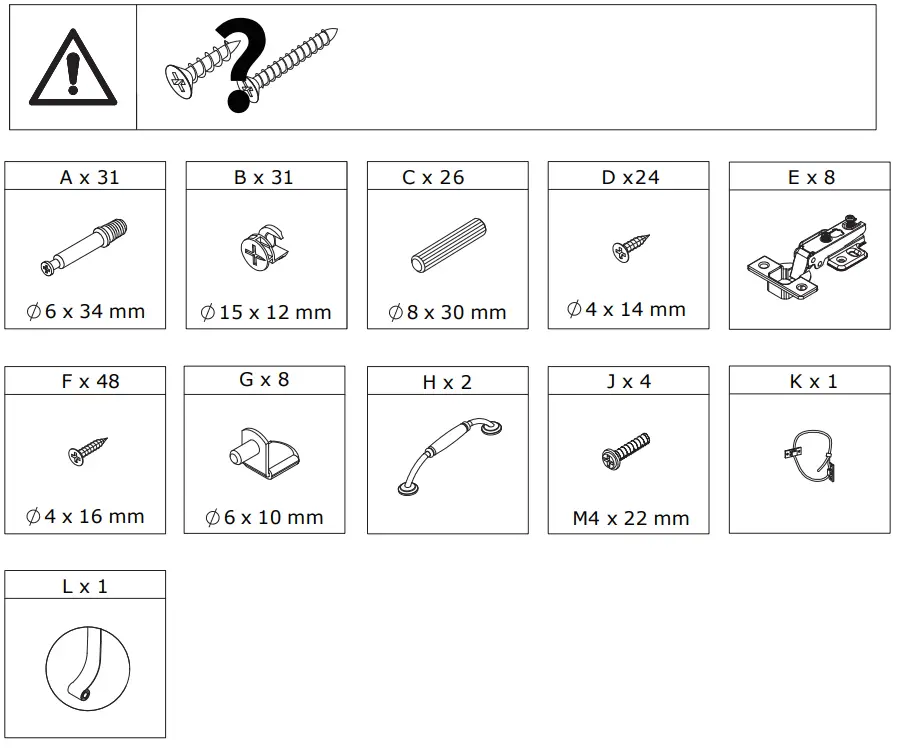 FUFU GAGA LJY-KF210189-01 Off-white Mdf 4-Shelf Bookcase - fig 4