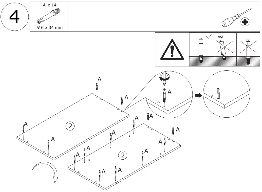 FUFU GAGA LJY-KF210189-01 Off-white Mdf 4-Shelf Bookcase - fig 9