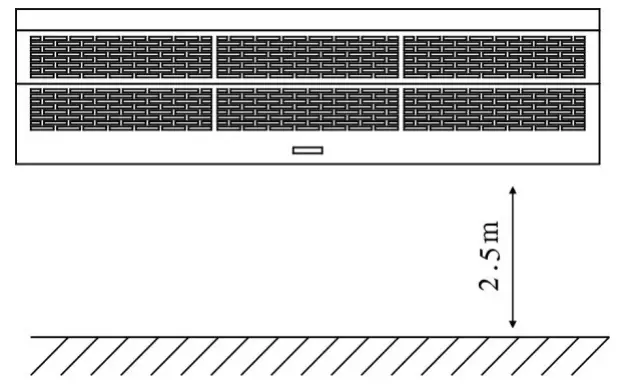 LAVEX INDUSTRIAL 687FM1506SS Air Curtains - Install the unit