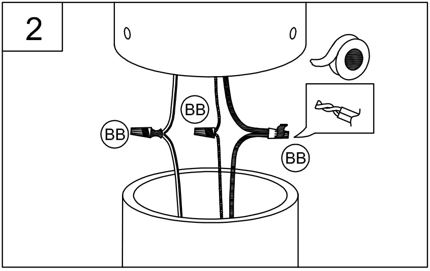 PROGRESS LIGHTING P540104 3-Light Post Mount - fig 4