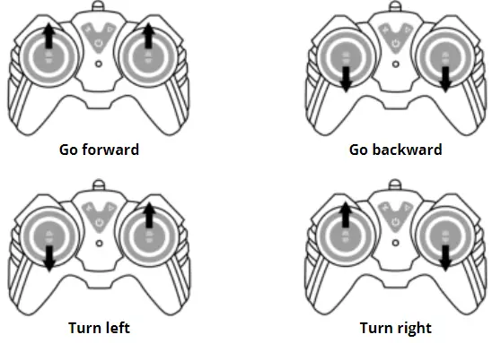 FLIP STX-T03B Stunt Force RC Toys Car 01