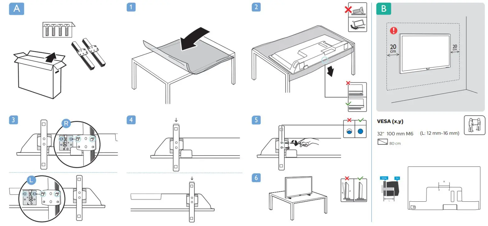 PHILIPS 32PHS5505 43 Full HD LED TV - START