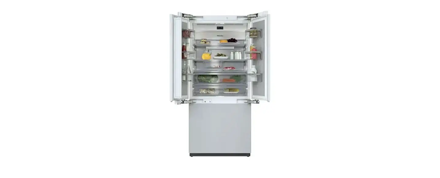 Miele Kf2982vi 36 Inch Panel Ready Built-in French Door Refrigerator User Manual
