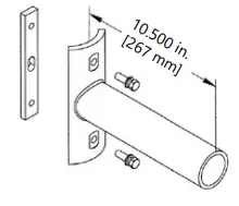 Round Pole Mounting Arm Drilling Template