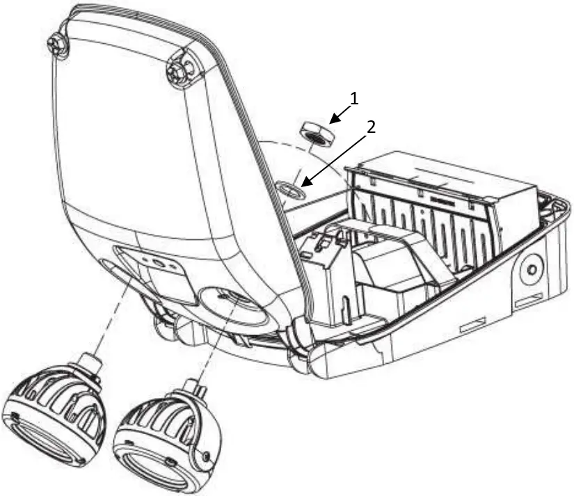 AcuityBrands DSL3 Emergency Lighting Unit B4