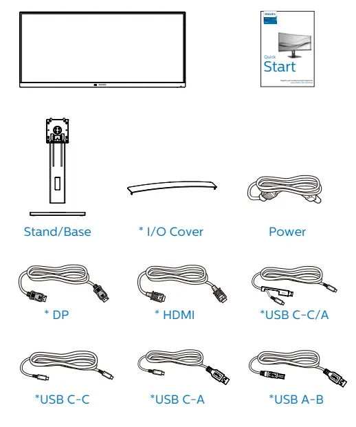 PHILIPS 346B1 B Line Curved UltraWide LCD Monitor - Fig