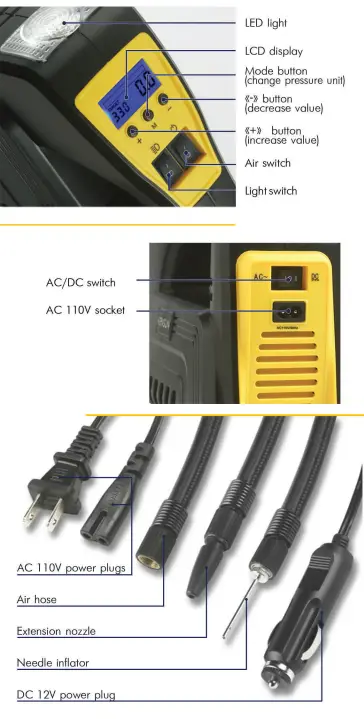 Kensun-EHRComp-A58A-AC-DC-Digital-Tire-Inflator-for-Car-fig-1