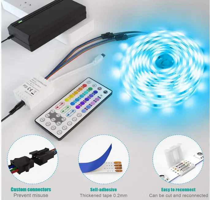 PANGTON-VILLA-65.6ft-Led-Lights-Strip-for-Bedroom-fig-5