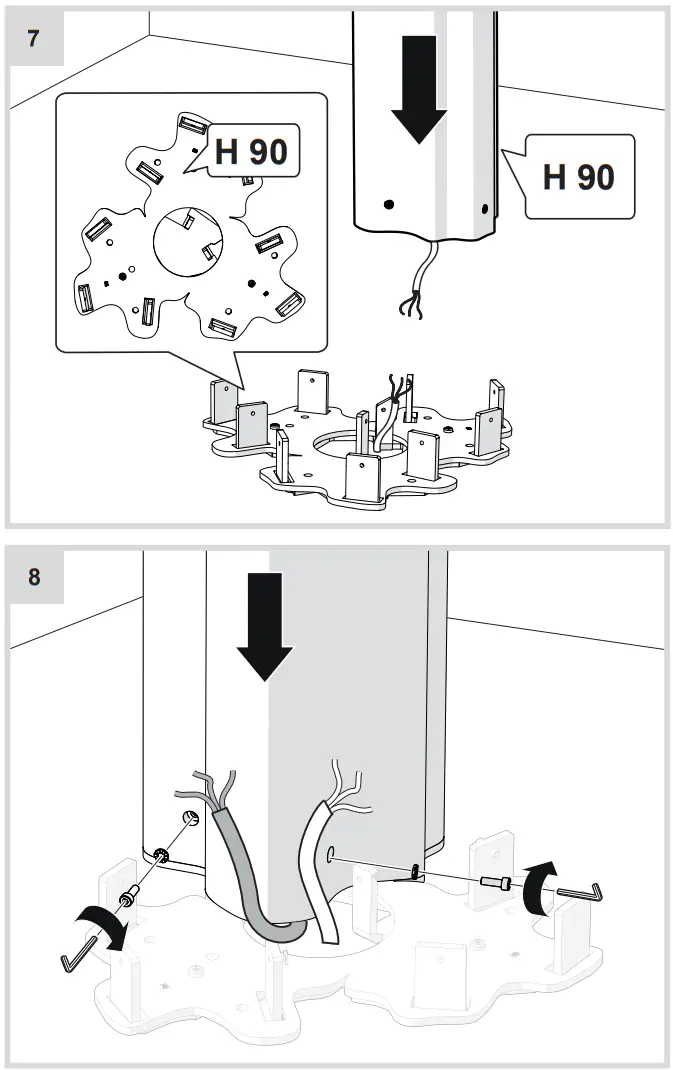Artemide Logico Garden 3x120 Logico Triple Outdoor LED Garden Light - fig 4