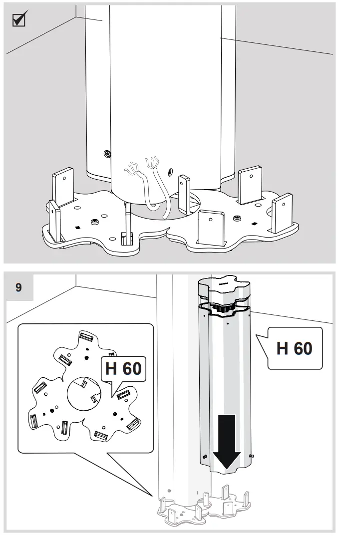 Artemide Logico Garden 3x120 Logico Triple Outdoor LED Garden Light - fig 5