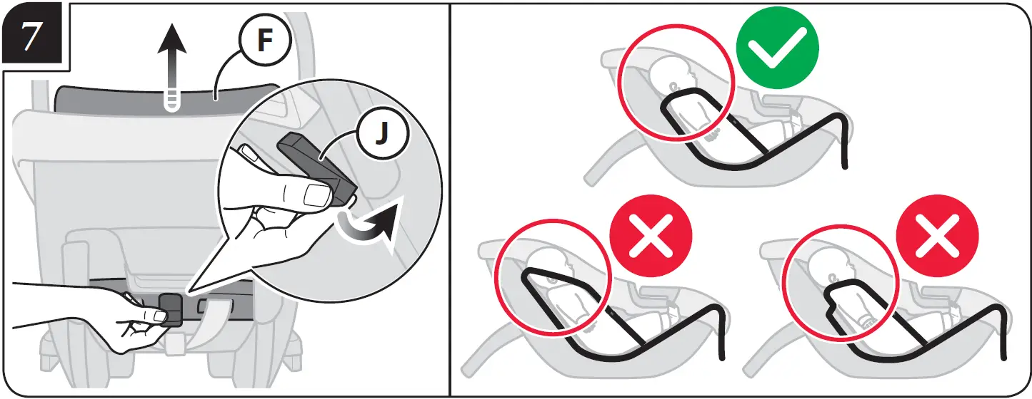 inglesina CAB 0+ Darwin Car Seats Instructions 07