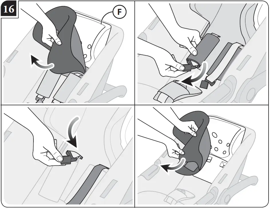 inglesina CAB 0+ Darwin Car Seats Instructions 17