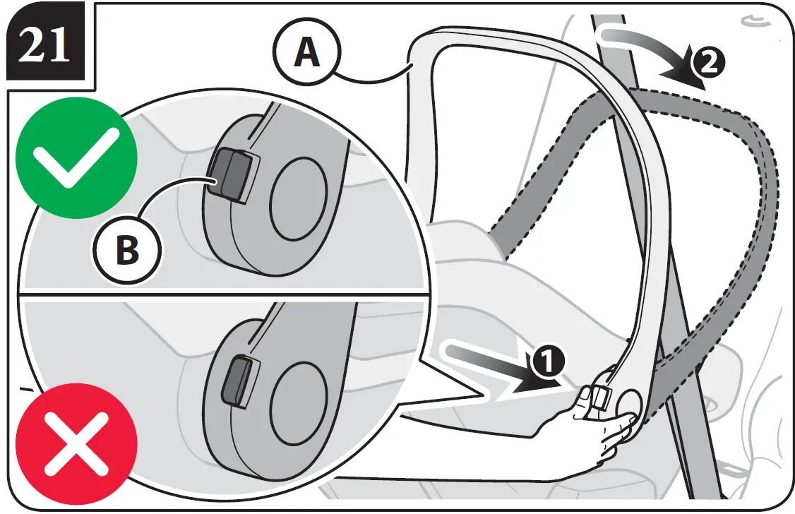 inglesina CAB 0+ Darwin Car Seats Instructions 22