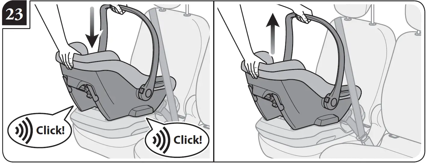 inglesina CAB 0+ Darwin Car Seats Instructions 24