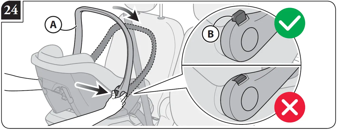 inglesina CAB 0+ Darwin Car Seats Instructions 25
