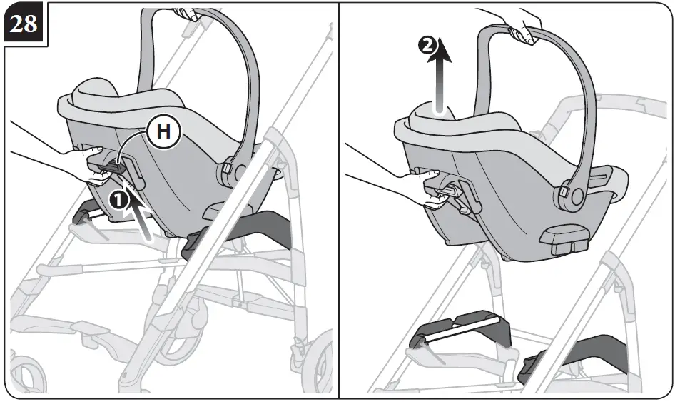 inglesina CAB 0+ Darwin Car Seats Instructions 29