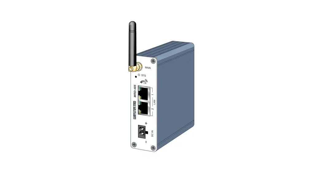 Westermo Mrd-405 Industrial 4g Lte Router User Guide
