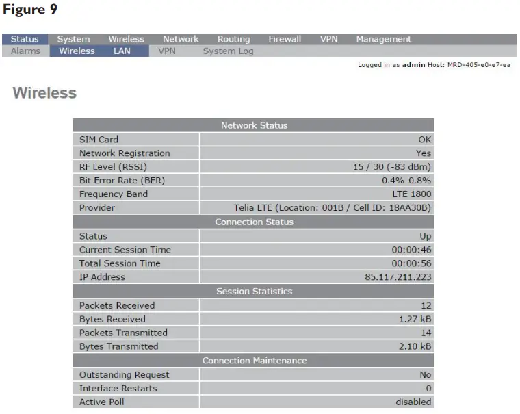 westermo MRD 405 Industrial 4G LTE Router - Figure9