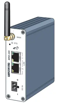westermo MRD 405 Industrial 4G LTE Router - router