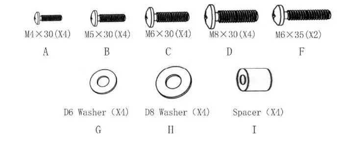 gembird WM-65F-02 TV Wall Mount (2)