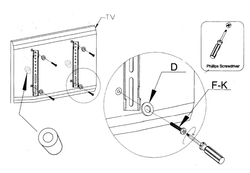 gembird WM-65F-02 TV Wall Mount (8)