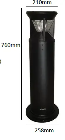 PRO-SOLAR-GUARDA-Professional-Solar-Bollard-Light-1