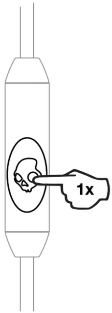 Skullcandy Cassette Junior Volume Limiting Wired Headphones