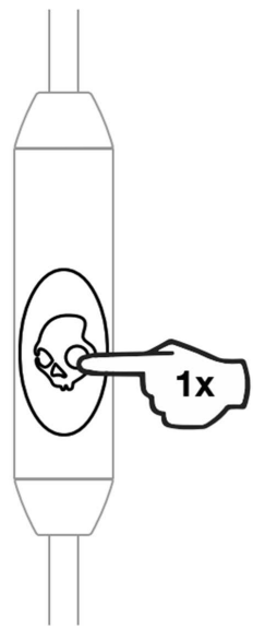 Skullcandy Cassette Junior Volume Limiting Wired Headphones - Answer end