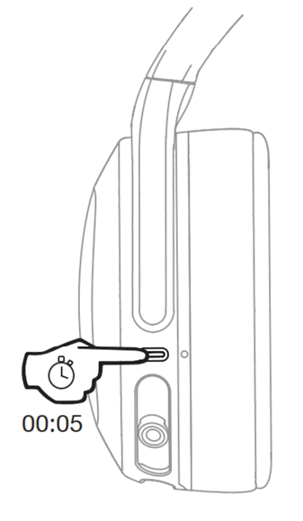 Skullcandy Cassette Junior Volume Limiting Wired Headphones - pairing mode