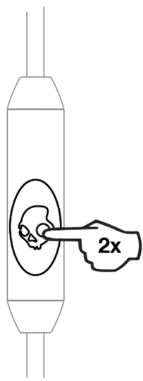 Skullcandy Cassette Junior Volume Limiting Wired Headphones - play more