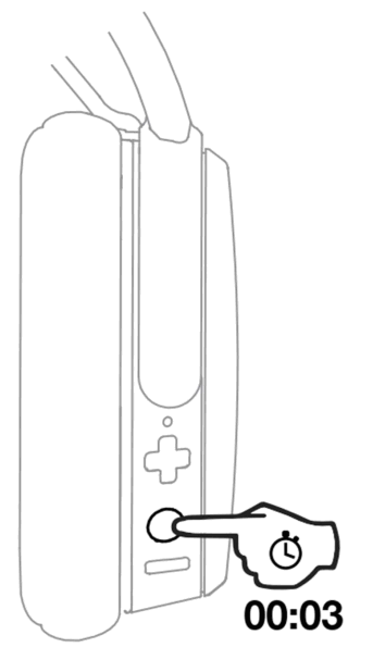 Skullcandy Cassette Junior Volume Limiting Wired Headphones - power on 1