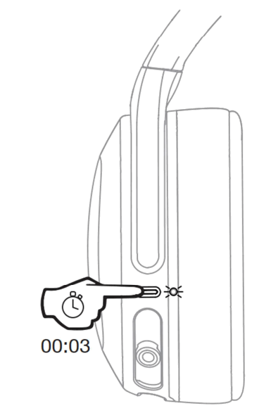 Skullcandy Cassette Junior Volume Limiting Wired Headphones - power on