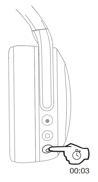 Skullcandy Cassette Junior Volume Limiting Wired Headphones - track back