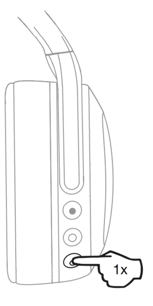 Skullcandy Cassette Junior Volume Limiting Wired Headphones - volume down