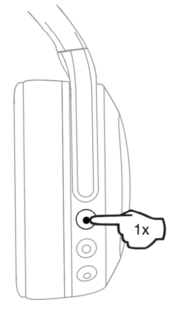 Skullcandy Cassette Junior Volume Limiting Wired Headphones - volume up