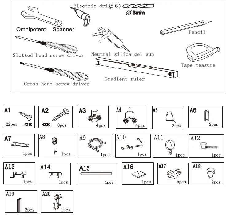 VIDALUX-Kontrast-800-Quadrant-Hydro-Shower-Cabin-FIG-1