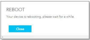 REBOOT ROUTER