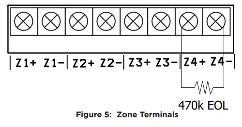 DMP 1114 Wireless Four-Zone Expander- Figure 5