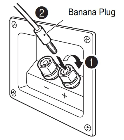 YAMAHA NS-C444 2-Way Center Channel Speaker - Using
