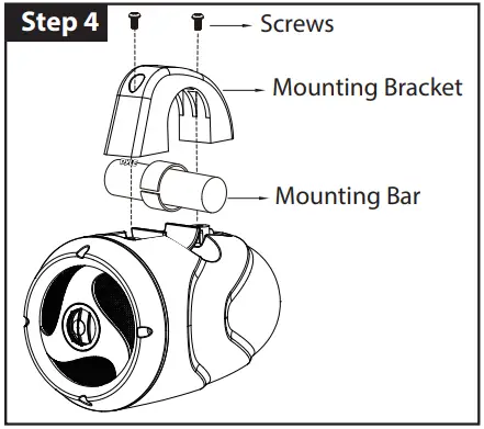 PYLE PLUTV40BK 4” Waterproof Rated Off-Road Speakers- Step 4