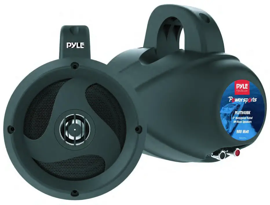 PYLE PLUTV40BK 4” Waterproof Rated Off-Road Speakers