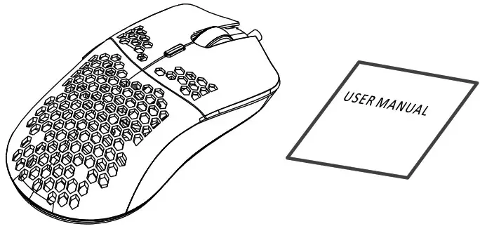 CANYON GM-11 Puncher Gaming Mouse with 7 Programmable Buttons - Package contents