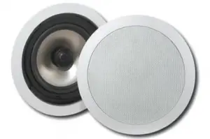 a close up of a speaker