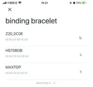 Binding bracelet