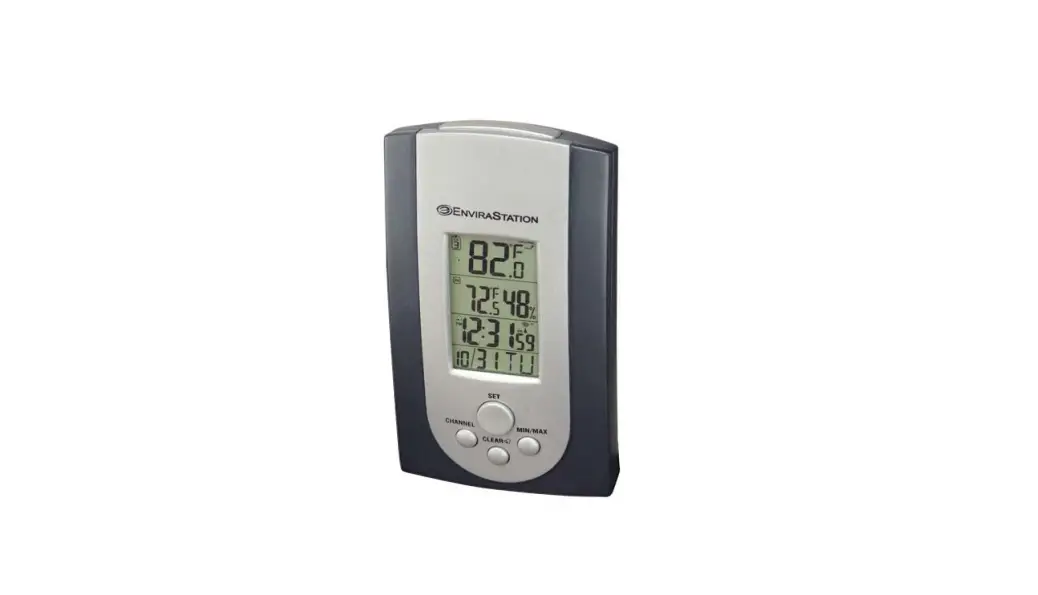 Homedics Dws-150 Envirastation Weather Station Wireless Operation Instruction Manual And Warranty Information
