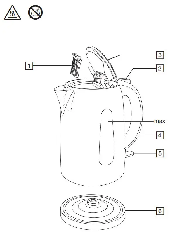 Russell Hobbs 25070-70 Electric Kettle Instructions - Product Overview