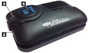 streetwize SWAC5 12V Digital Air Compressor - 1