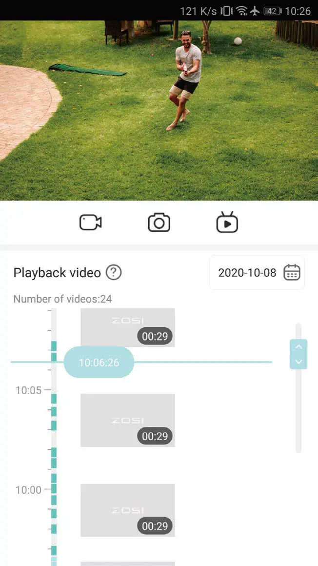 ZOSI C289 Pan Tilt Zoom WiFi Camera fig15
