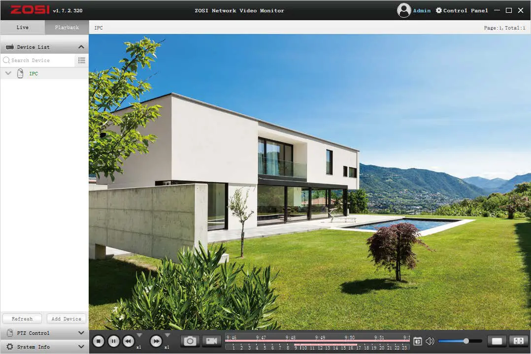 ZOSI C289 Pan Tilt Zoom WiFi Camera fig23