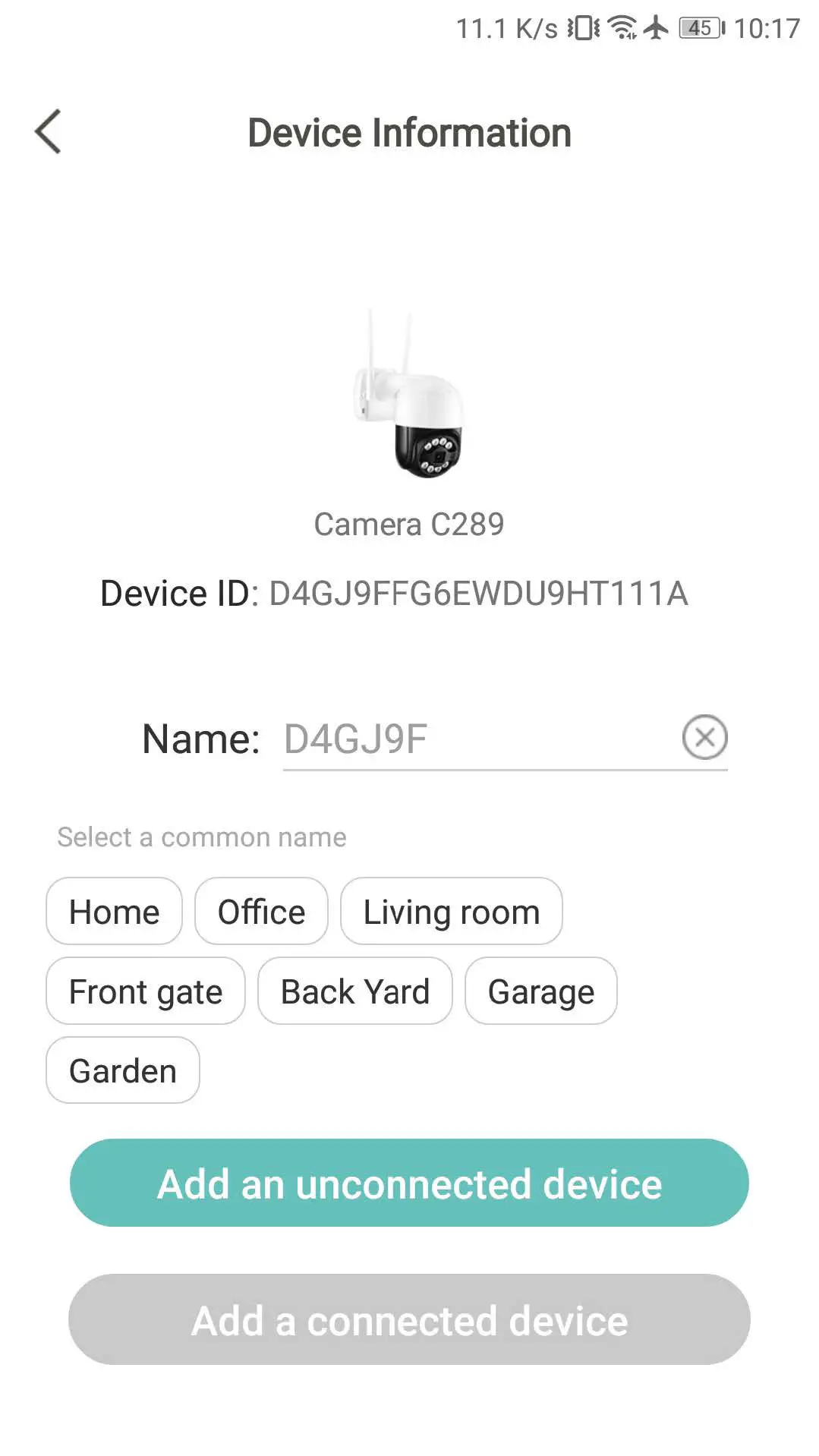 ZOSI C289 Pan Tilt Zoom WiFi Camera fig7
